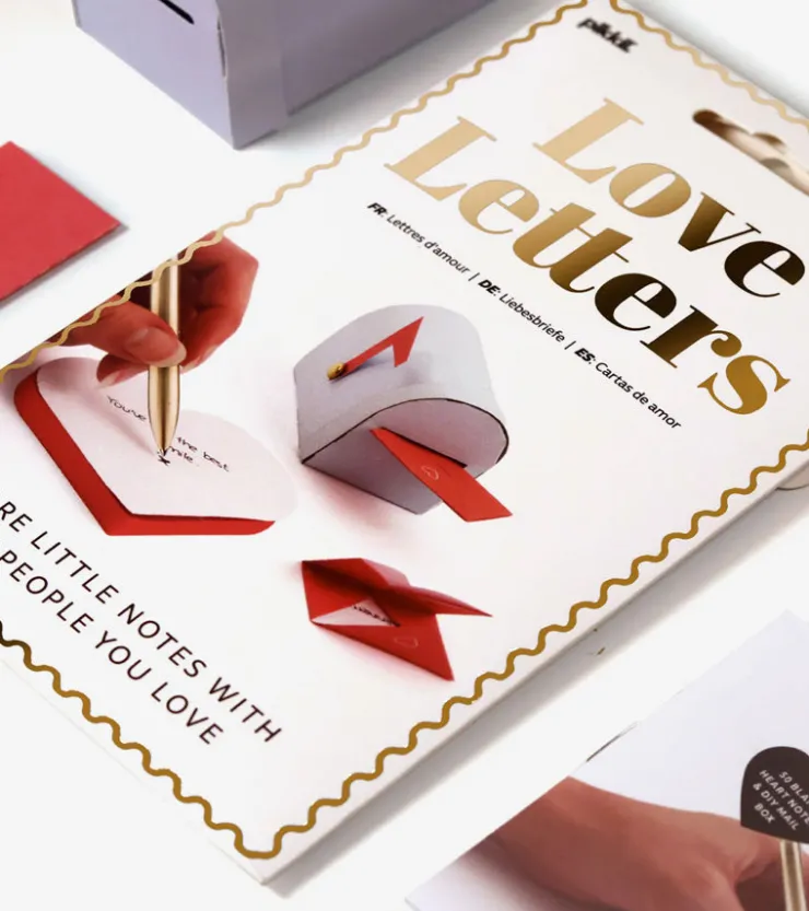 Pikkii Kit DIY lettres d'amour et boîte-aux-lettres