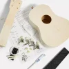 Kikkerland Kit pour construire son ukulélé DIY