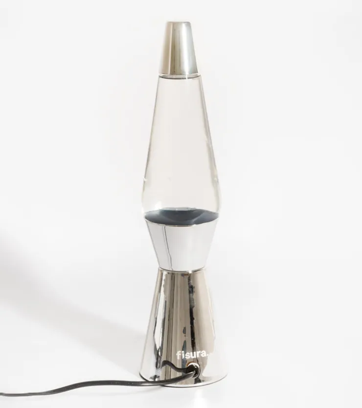 FISURA Lampe à lave Bulles Noires