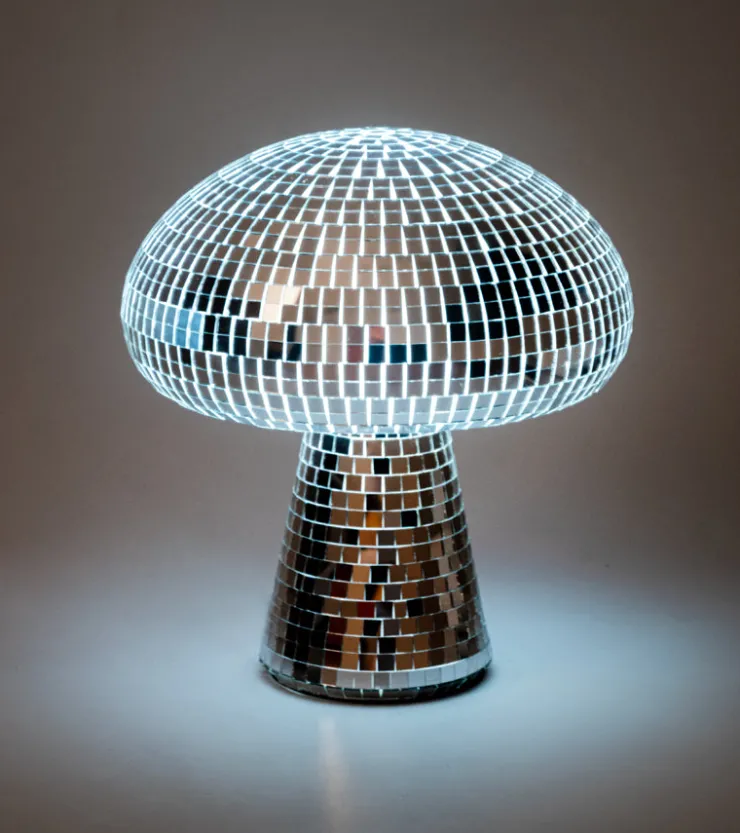L'expressionist Lampe disco champignon