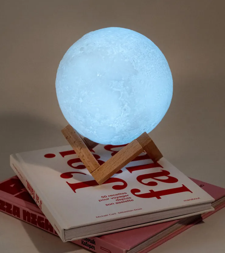 L'avant gardiste Lampe lune lumineuse