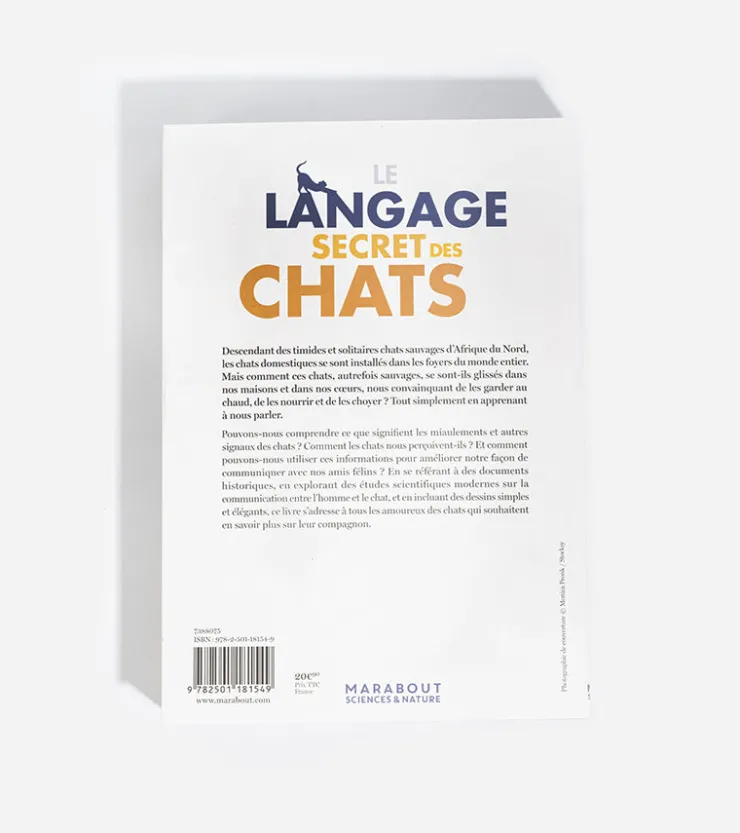 Hachette Marabout Le langage secret des chats