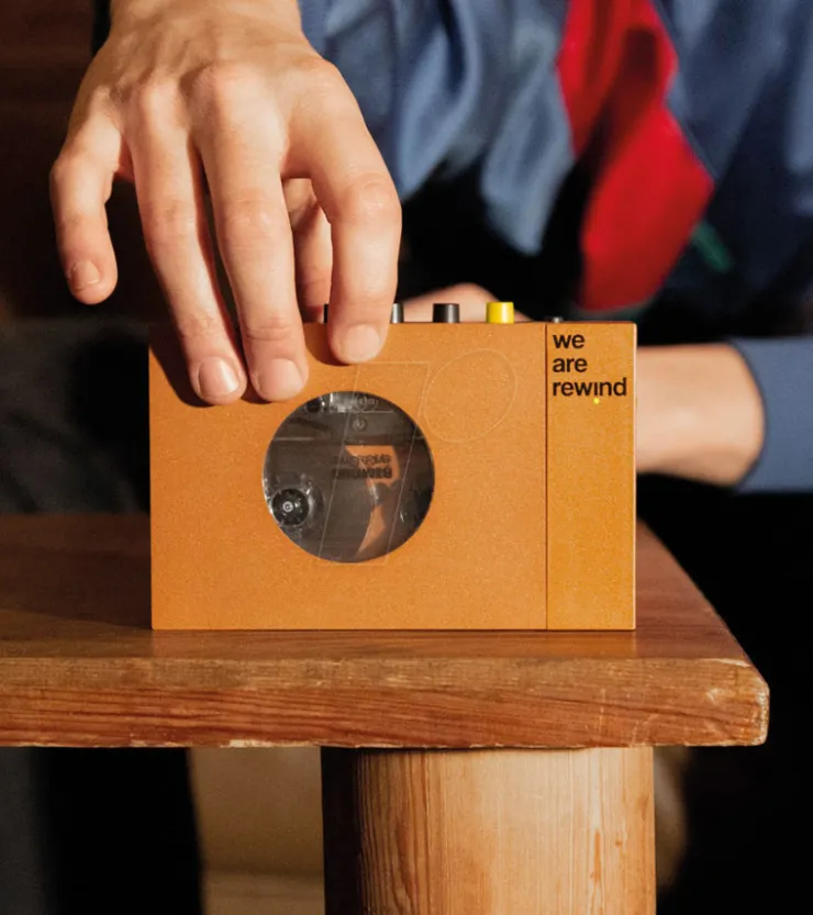 We are rewind Lecteur de cassette portable -