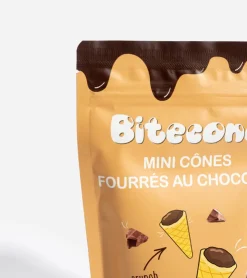 Bitecone Mini cônes fourrés au chocolat
