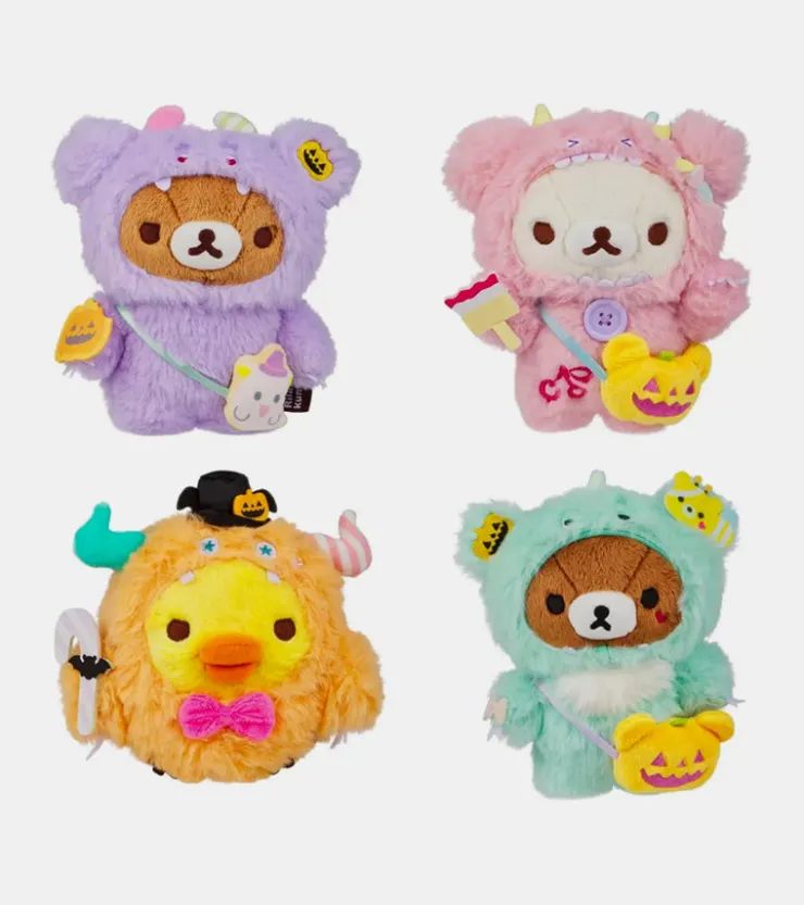 Aliquantum Mini-peluche Rilakkuma Monsters - Modèle surprise