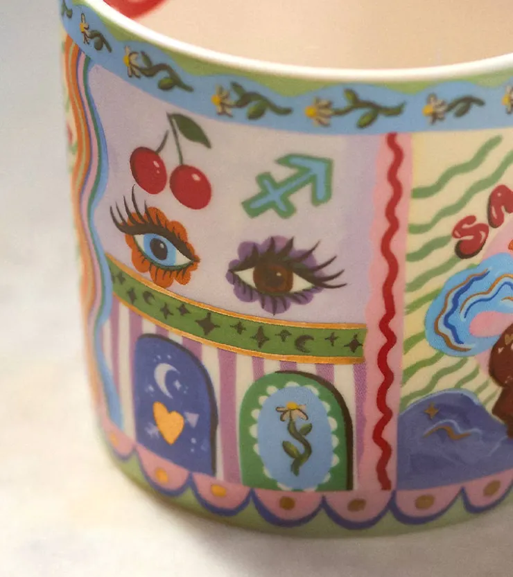 Eleanor Bowmer Mug du Zodiaque
