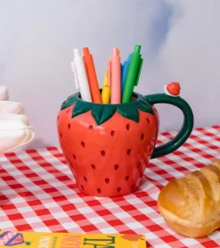 Ban.do Mug fraise en céramique