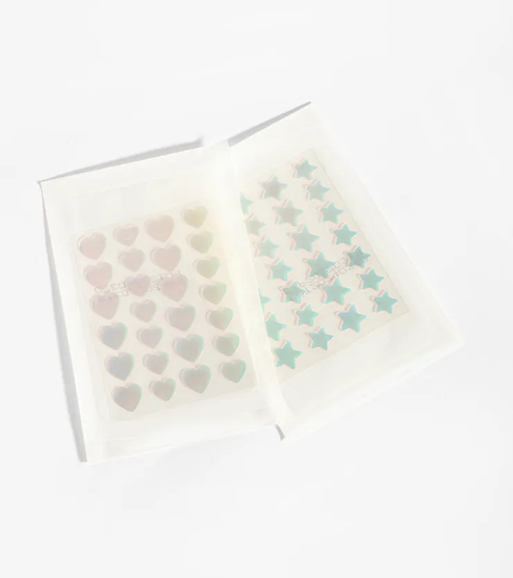Sparkle Beauty Labs Patchs anti-boutons holographiques