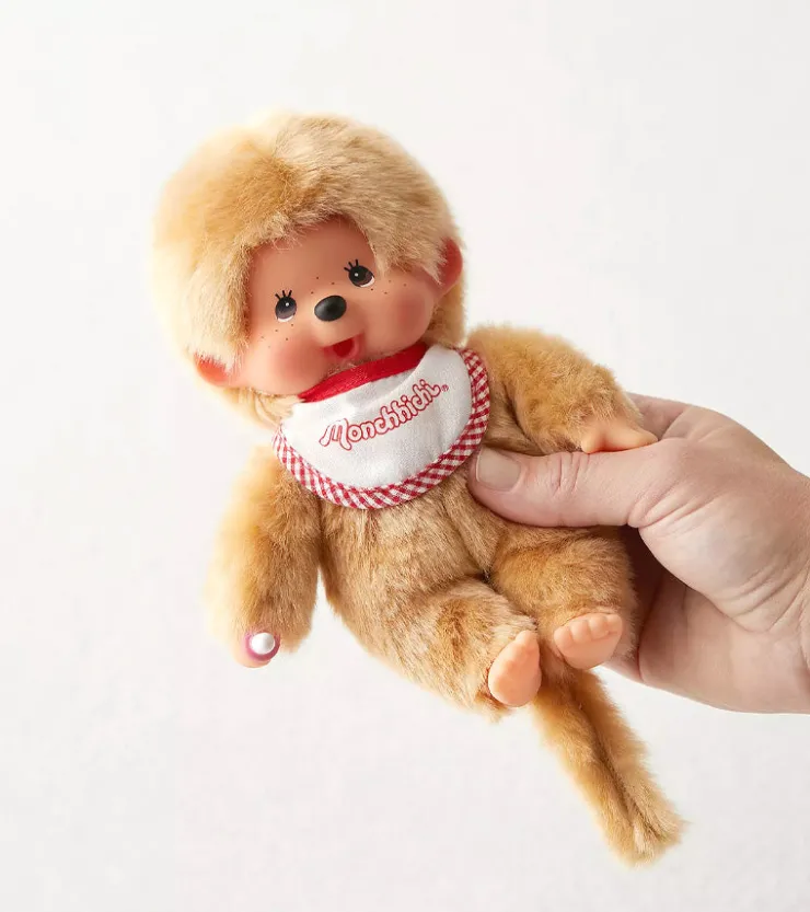 Aliquantum Peluche Monchhichi Kiki - Garçon Beige