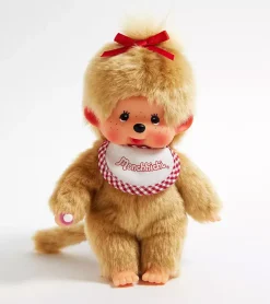 Aliquantum Peluche Monchhichi Kiki - Fille Beige