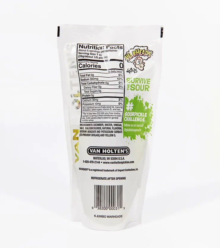 van holten's Pickle Warheads - Extreme Sour