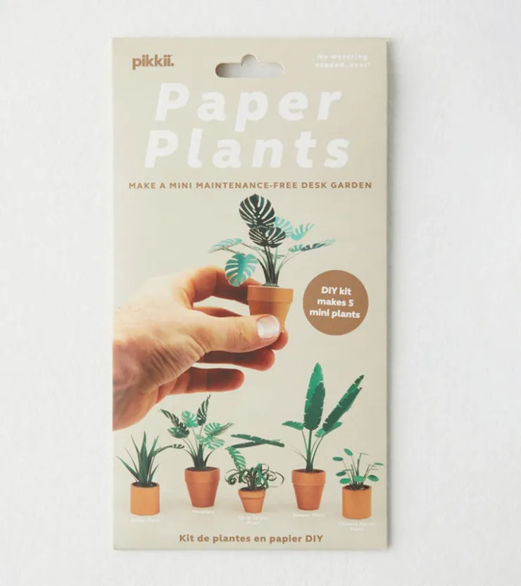 Pikkii Plantes en papier DIY