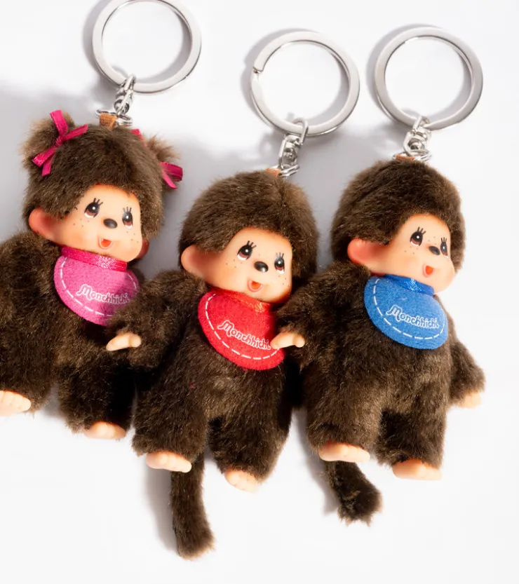 Bandai Porte-clés Monchhichi Kiki classique - Modèle surprise