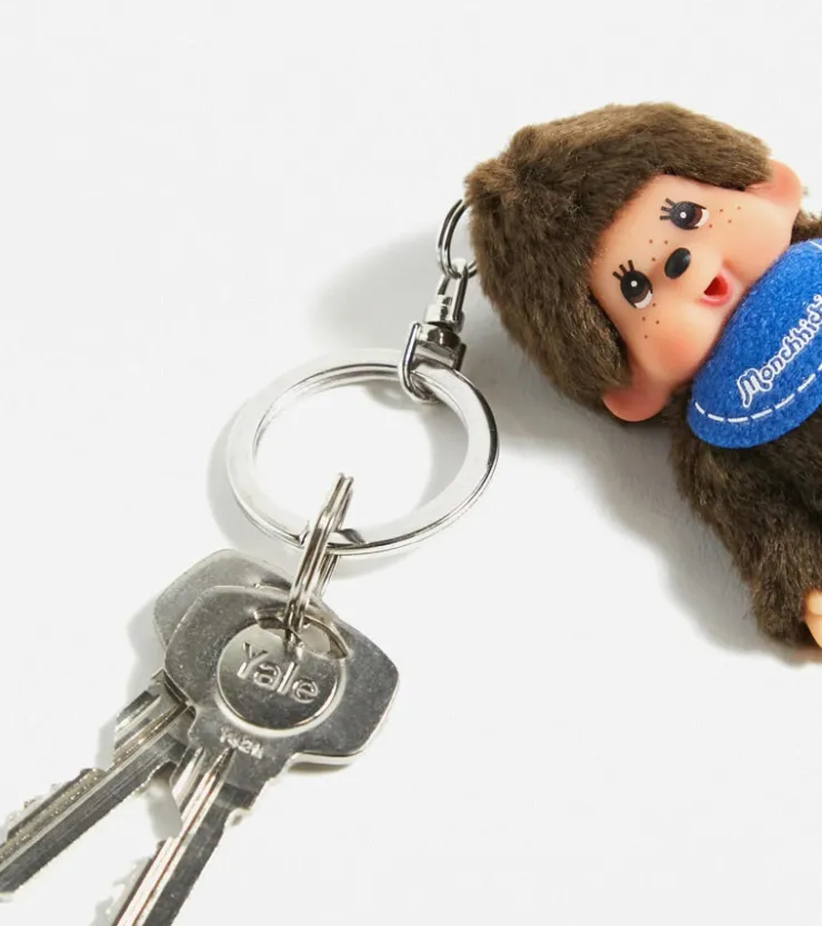 Bandai Porte-clés Monchhichi Kiki classique - Modèle surprise