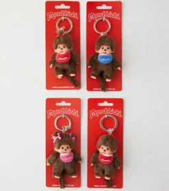 Bandai Porte-clés Monchhichi Kiki classique - Modèle surprise