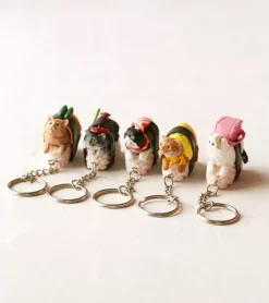 Clever idiots Porte-clés Sushi cats V1 - Blind box