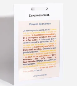 L'expressionist Poster - Paroles de maman