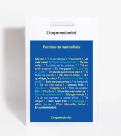 L'expressionist Poster - Paroles de Marseillais