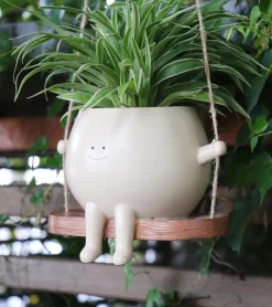 L'avant gardiste Pot à plante balançoire