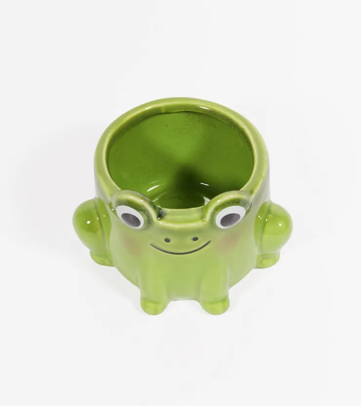 SASS AND BELL Pot à plante grenouille