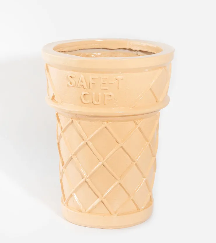 L'avant gardiste Pot de fleurs cornet de glace