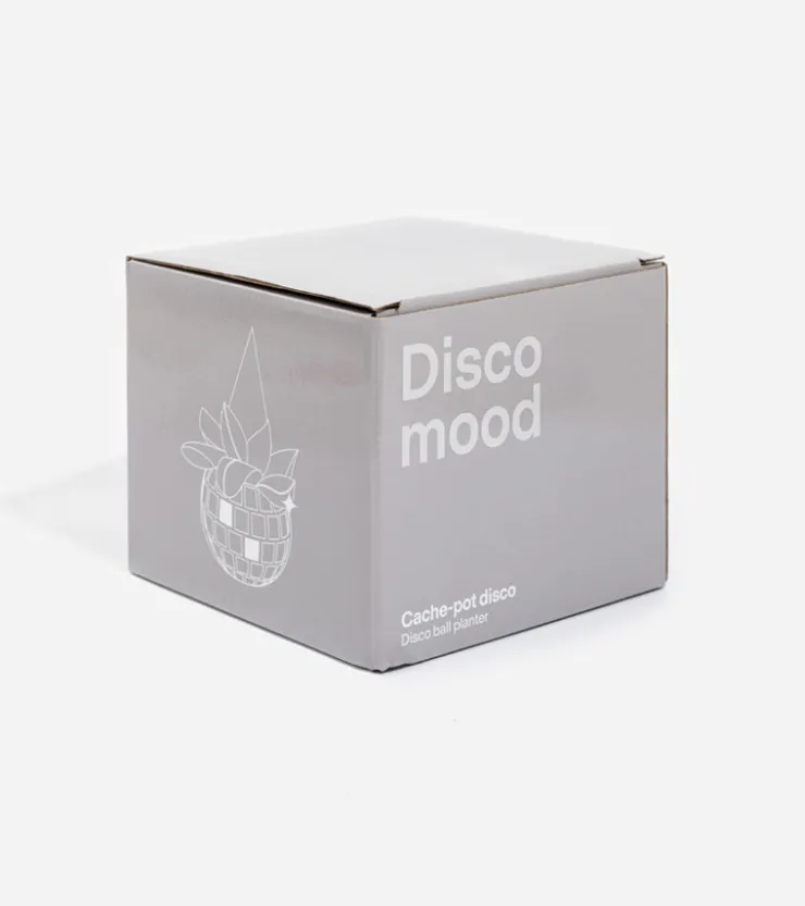 L'expressionist Pot de plantes disco boule à facettes
