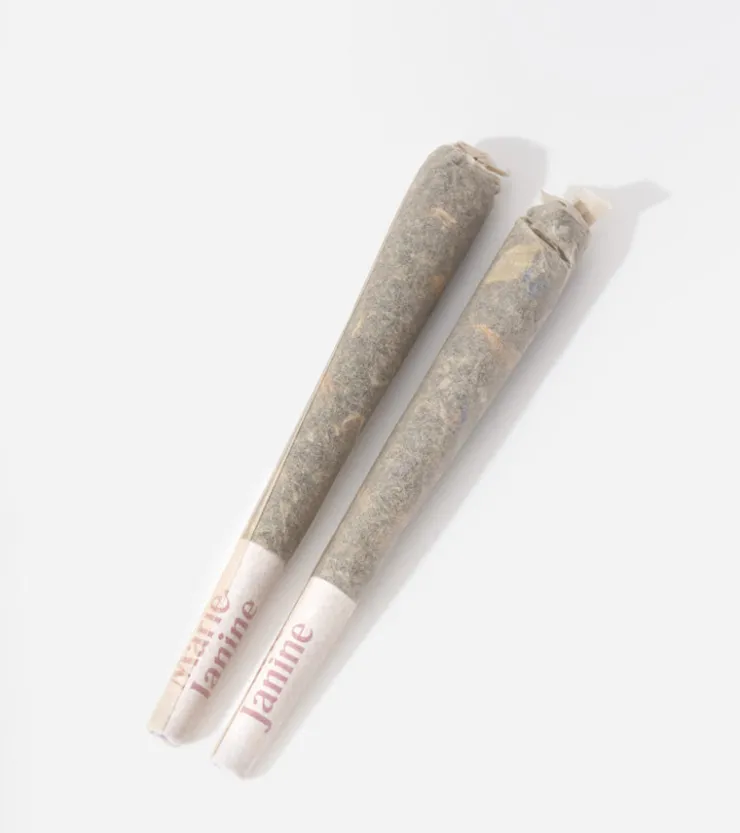Marie Janine Pré-roll au CBD, pack de 2