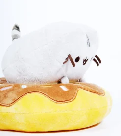 Aurora Pusheen dans son donut chocolat