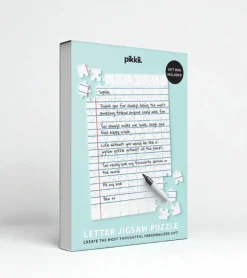 Pikkii Puzzle personnalisé avec petite lettre