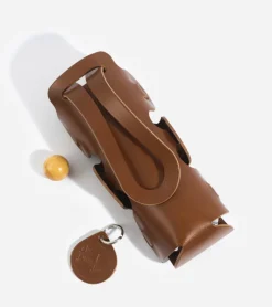 La Bouclée Sacoche de pétanque en cuir