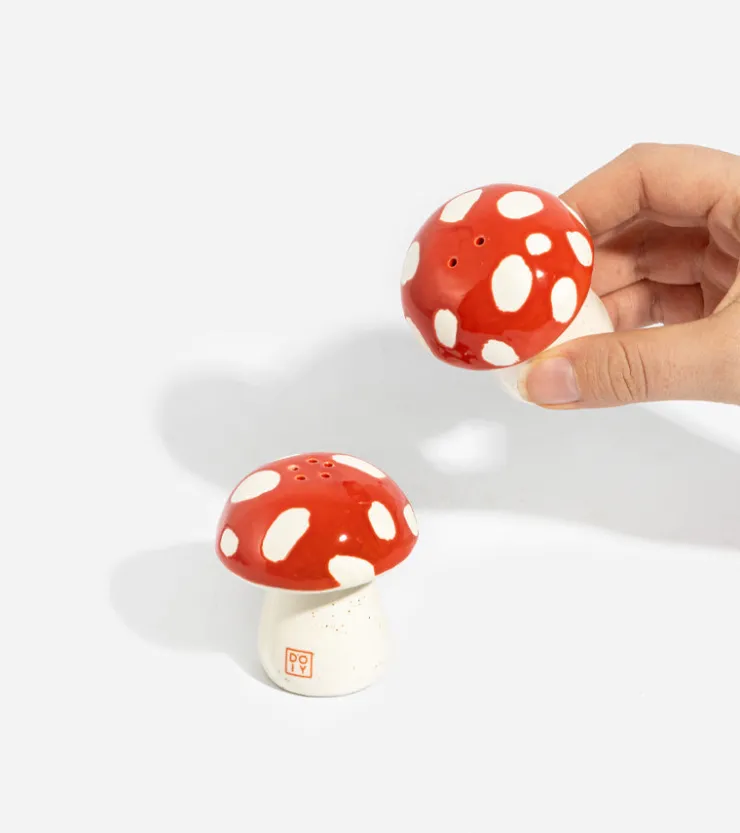 DOIY Salière et Poivrière champignon