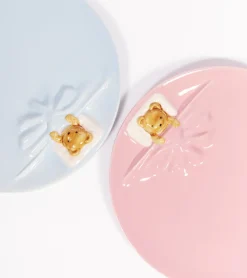 L'avant gardiste Set de 2 assiettes - Ourson endormi