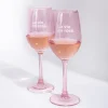 L'expressionist Set de deux verres - La vie en rosé
