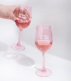 L'expressionist Set de deux verres - La vie en rosé