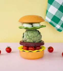 L'expressionist Set de plats Hamburger