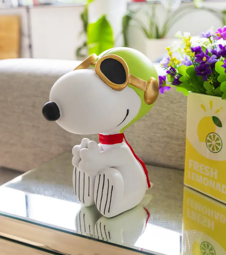 Blogo Statue Snoopy Aviateur