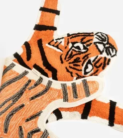 L'expressionist Tapis tigre