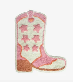 SASS AND BELL Tapis western botte de cowboy
