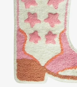 SASS AND BELL Tapis western botte de cowboy