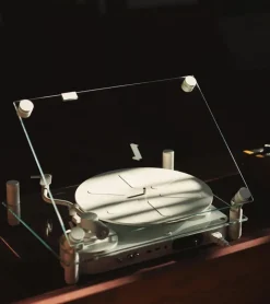 Transparent speaker Tourne-disques - Transparent