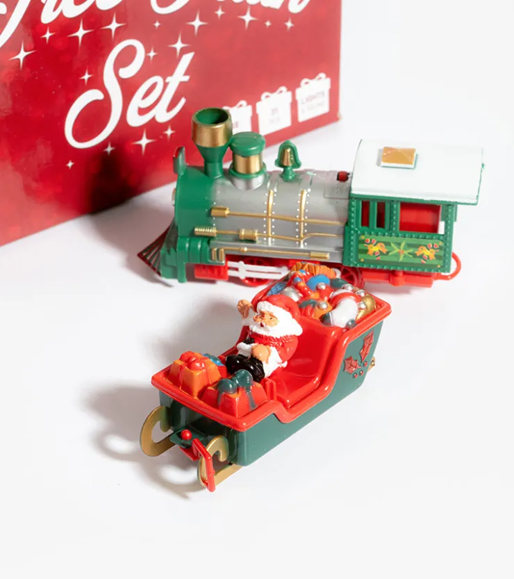 Mikamax Train de Noël pour sapin