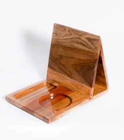 L'expressionist Valet de lecture en bois