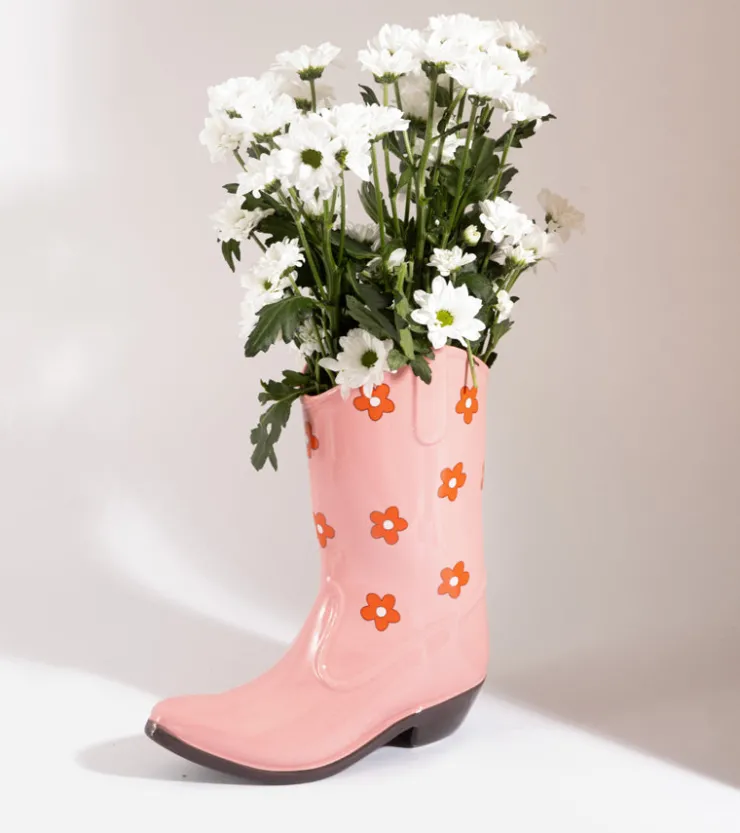 DOIY Vase boots cowboy
