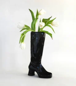 Kersten Vase botte à talon