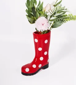 Bitten Vase botte de pluie