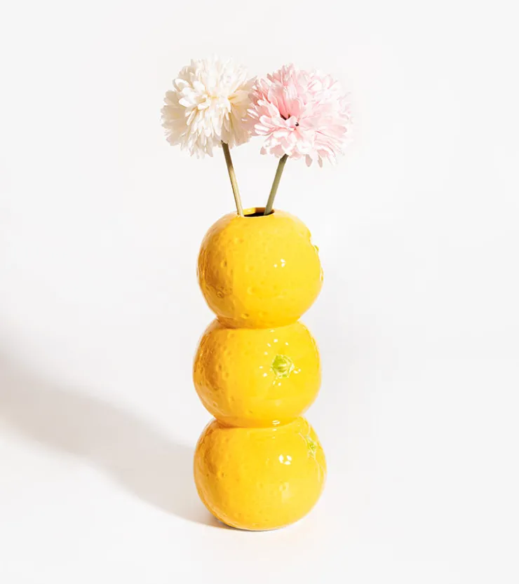 Kersten Vase fruits empilés