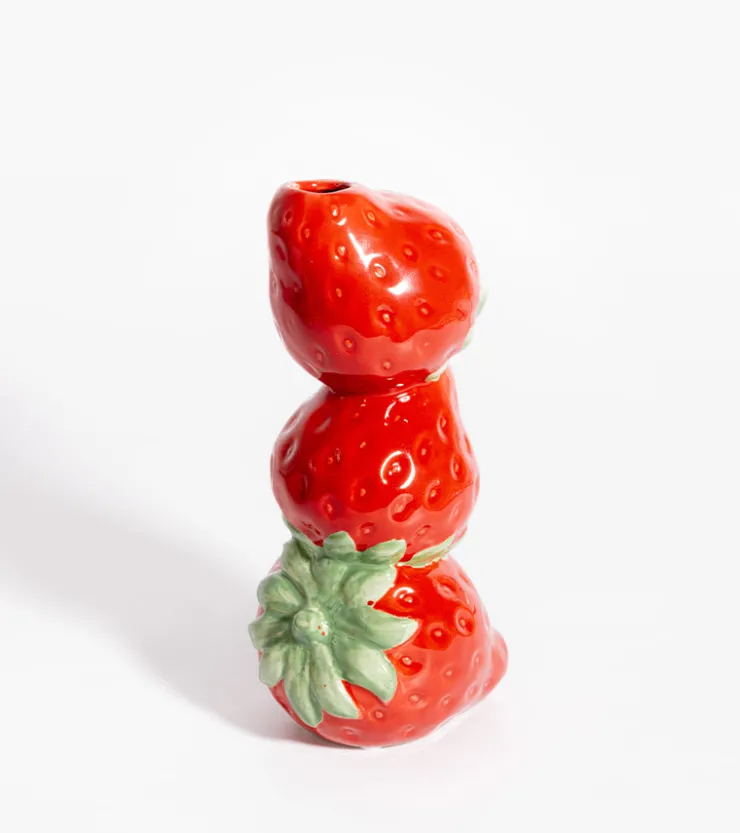 Kersten Vase fruits empilés