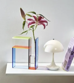 Mox Vase Mondri néon design