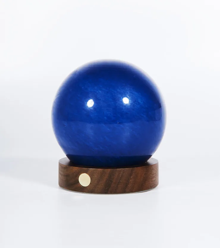 Gingko Veilleuse astrale en verre