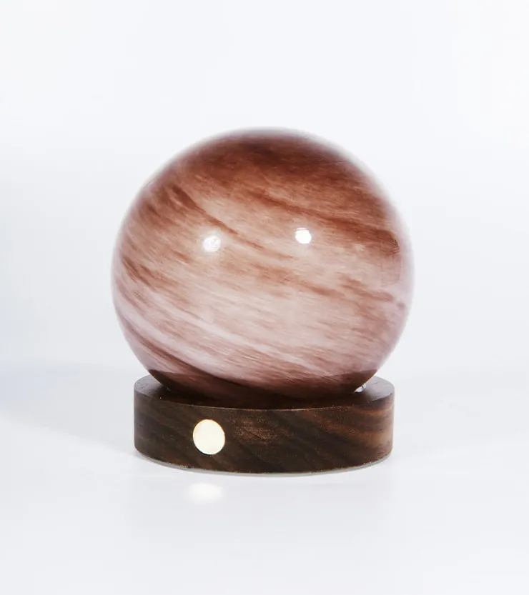 Gingko Veilleuse astrale en verre